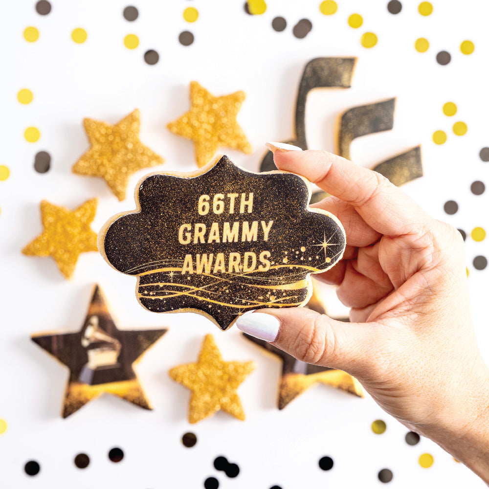 Grammy Award Cookie Gift Box - Sweet E's Bake Shop - The Cookie Shop