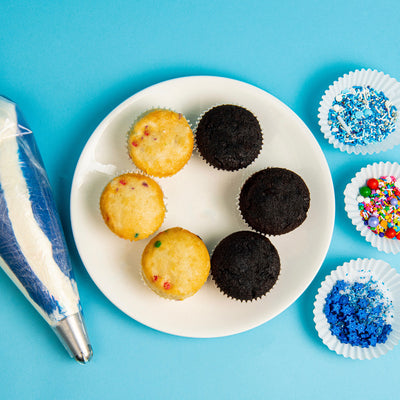 DIY Hanukkah Cupcake Kit - Sweet E's Bake Shop - Holiday Free Shipping