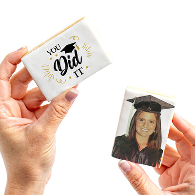 Grad Selfie “You Did It!” Cookies | Upload Your Photo - Sweet E's Bake Shop - The Cookie Shop