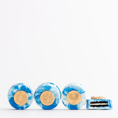 Hanukkah Chocolate Oreo Gift Box | 4 Pack - Sweet E's Bake Shop - Sweet E's Bake Shop