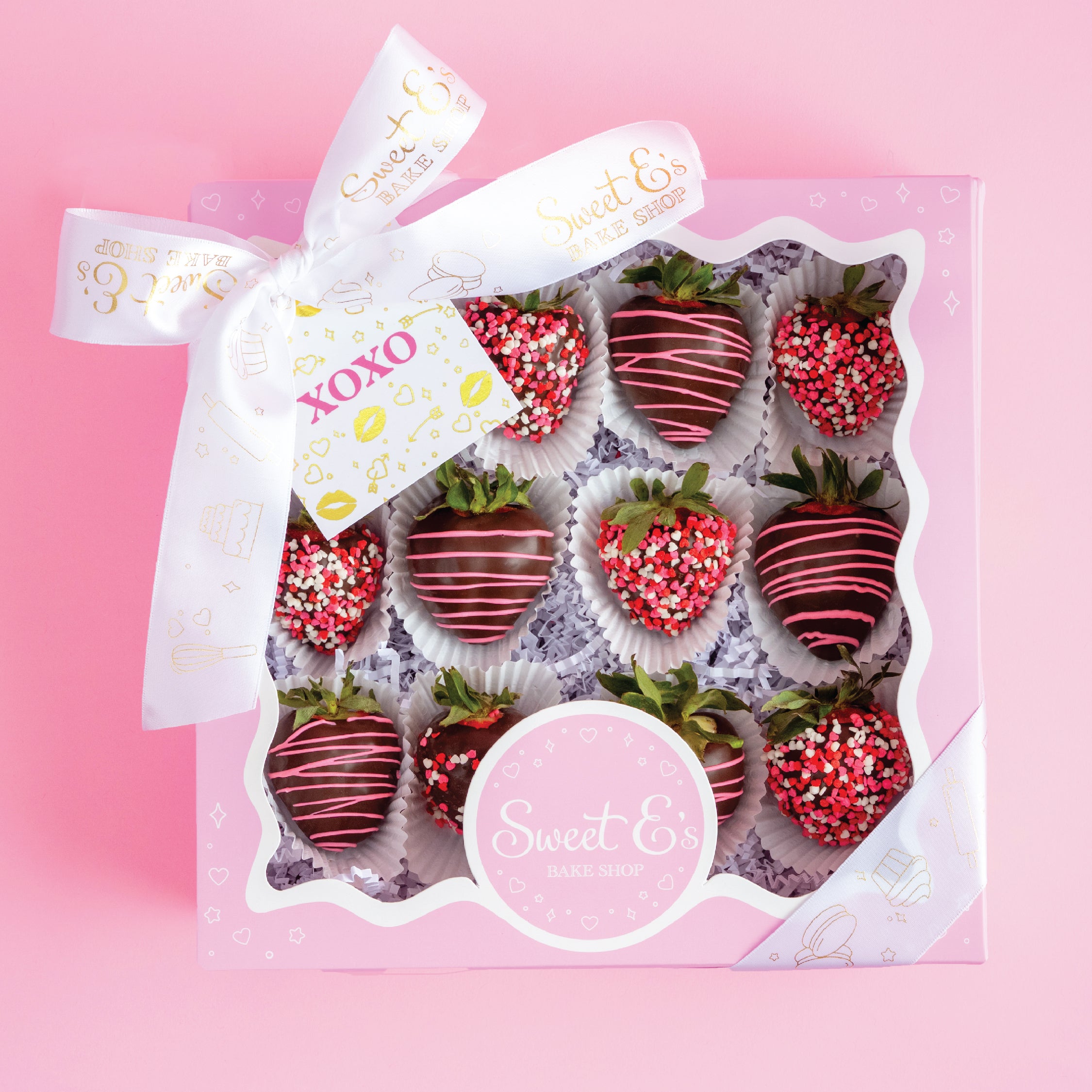 Valentine Chocolate Dipped Strawberries, image size:2250x2250