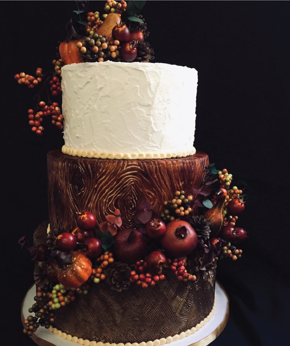 Custom Fall Thanksgiving Cake Delivery Los Angeles