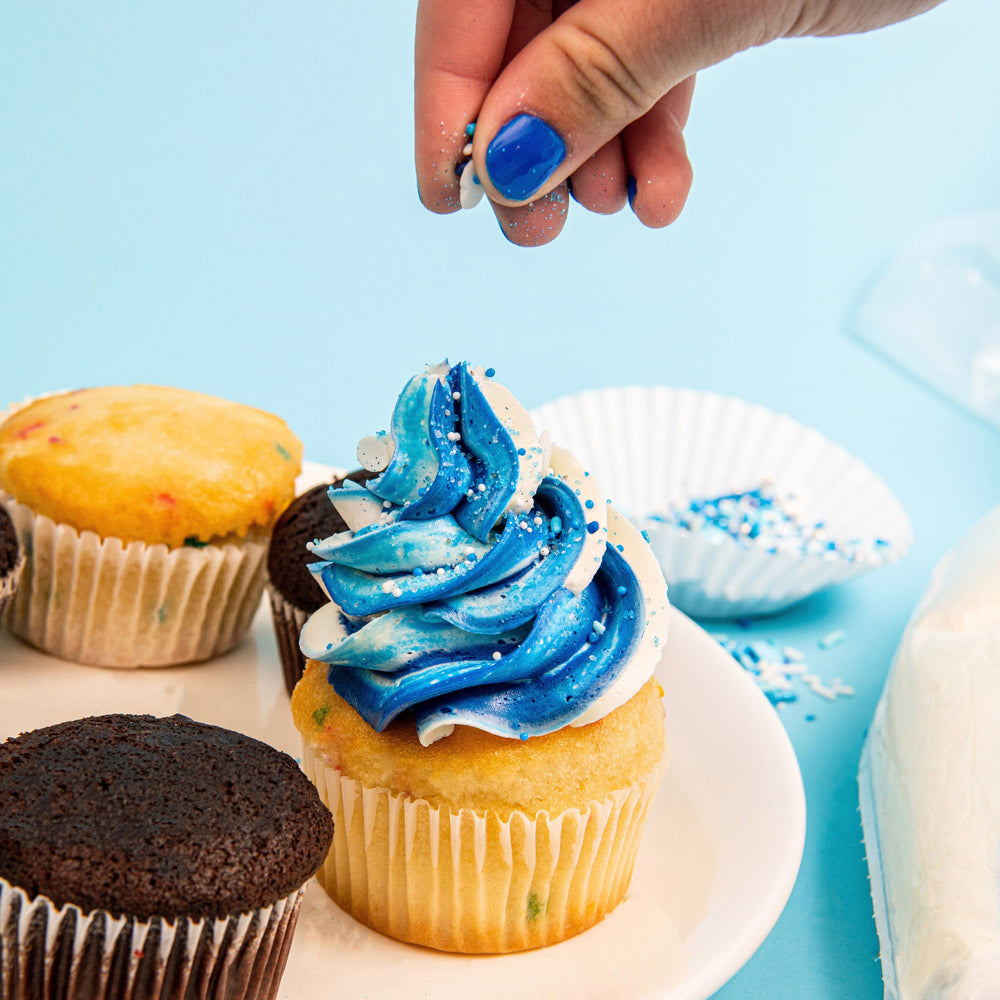 DIY Hanukkah Cupcake Kit Delivered Nationwide