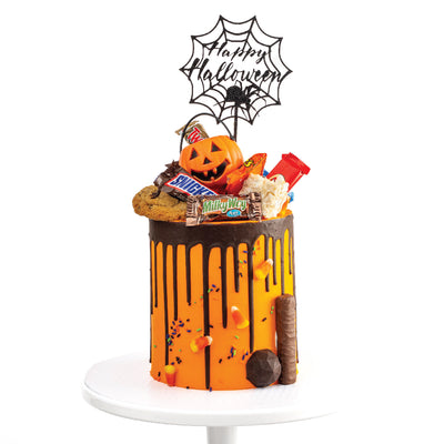 Halloween Candy Cake - Sweet E's Bake Shop - The Cake Shop