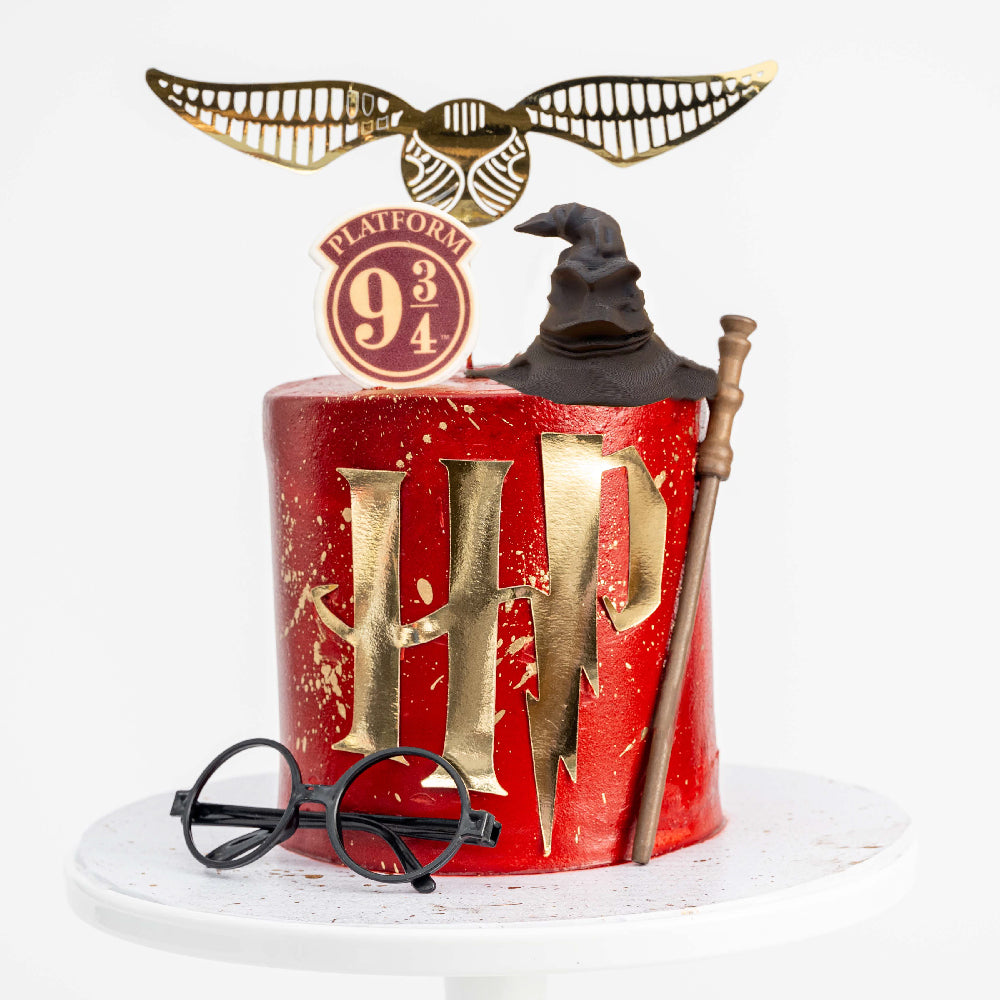 How to make Harry Potter's Birthday Cake (Vegan Harry Potter Cake)
