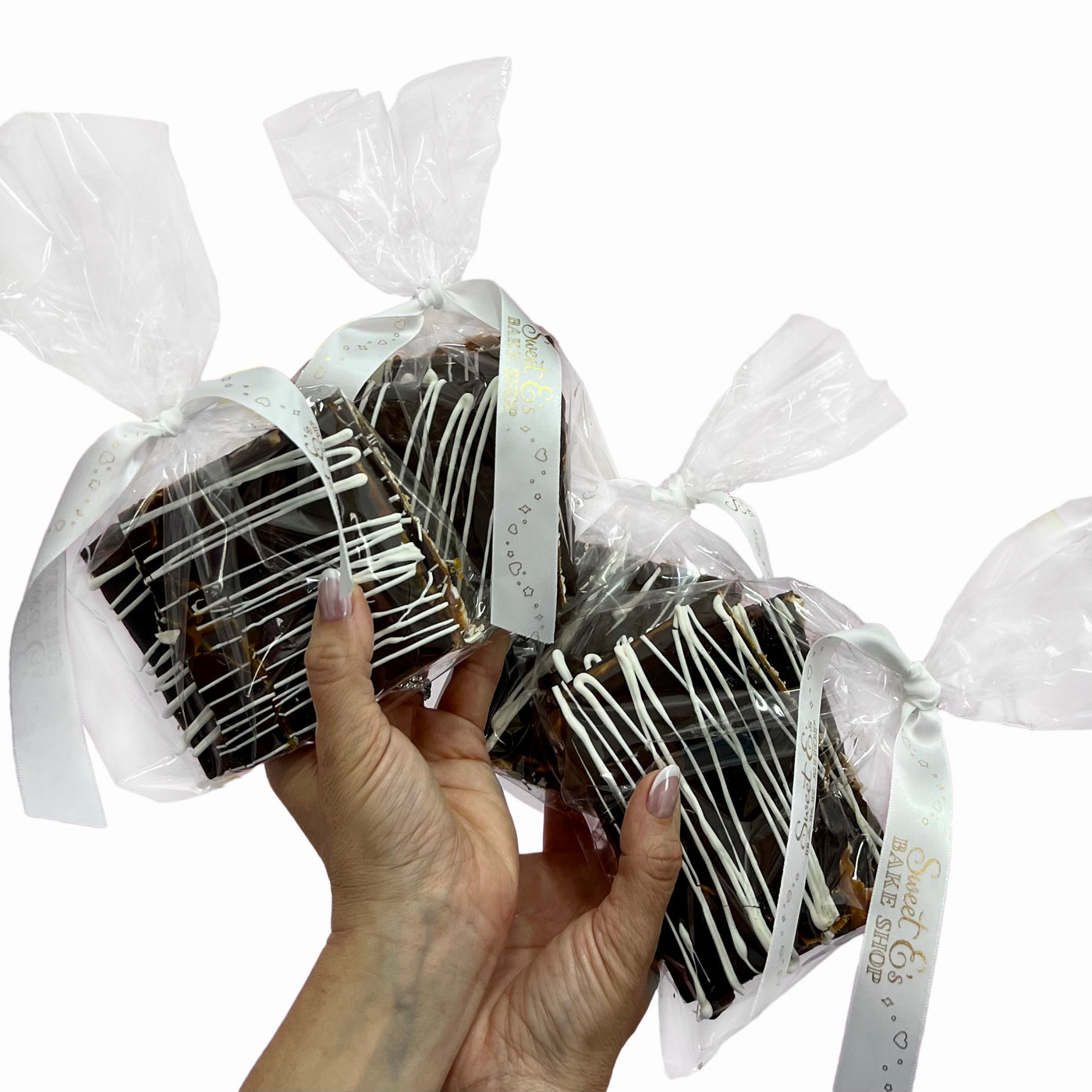 Chocolate Caramel Matzo Crunch | Gift Bag - Sweet E's Bake Shop - The Cupcake Shop