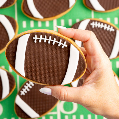 Football Cookies - Sweet E's Bake Shop - Sweet E's Bake Shop