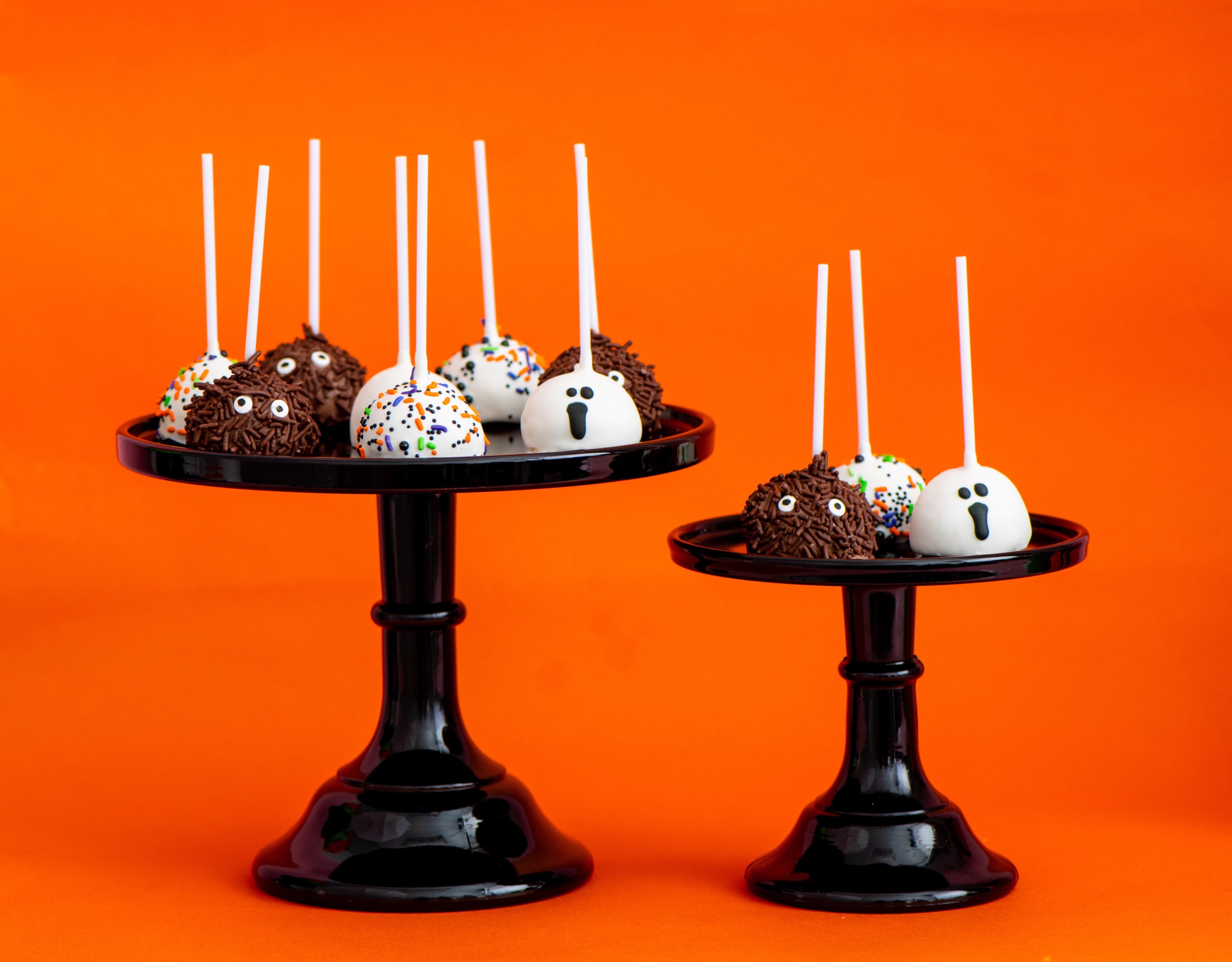 Spooky Halloween Cake Pops Custom Halloween cake pops delivery
