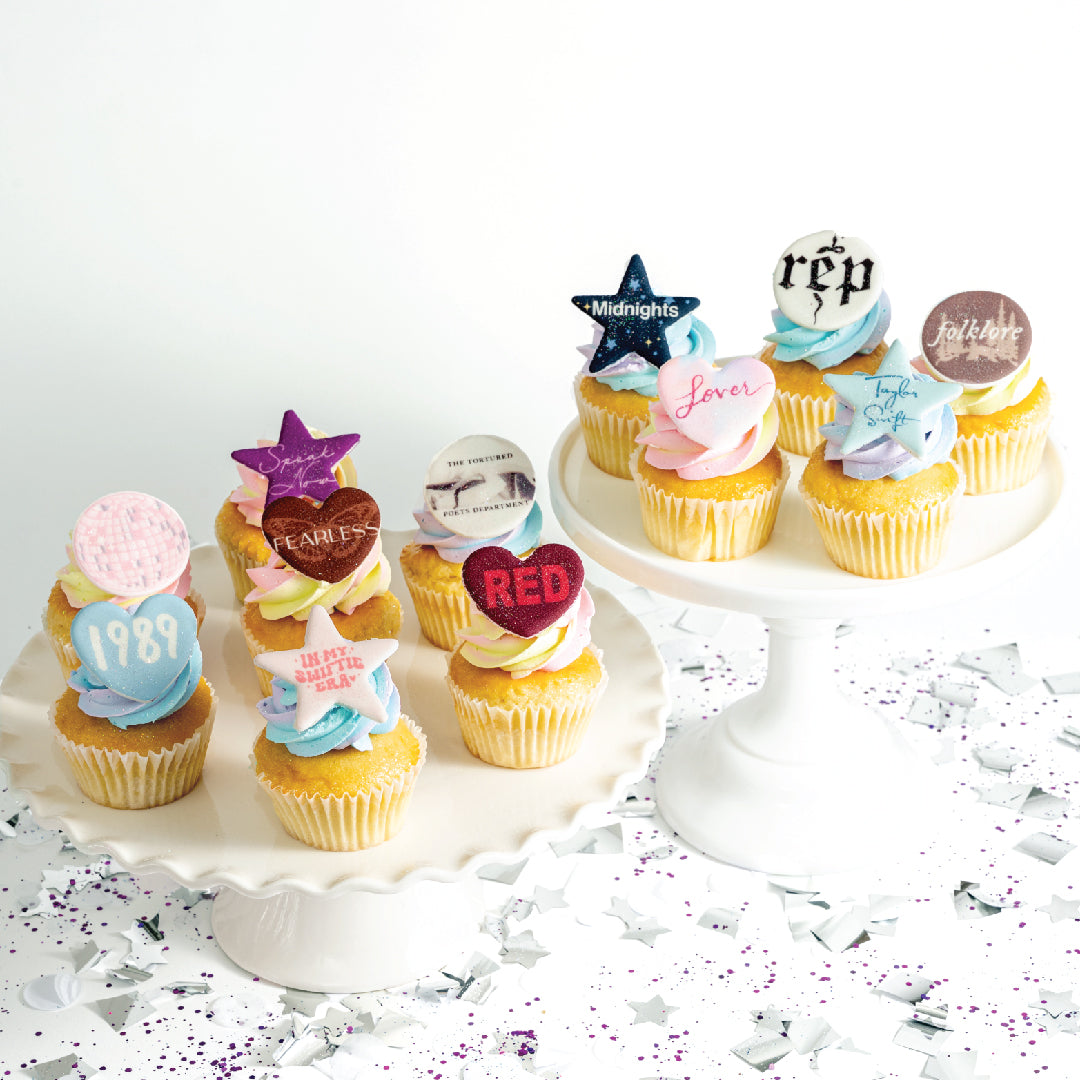 Taylor Swift Era Cupcakes - Sweet E's Bake Shop - The Cupcake Shop