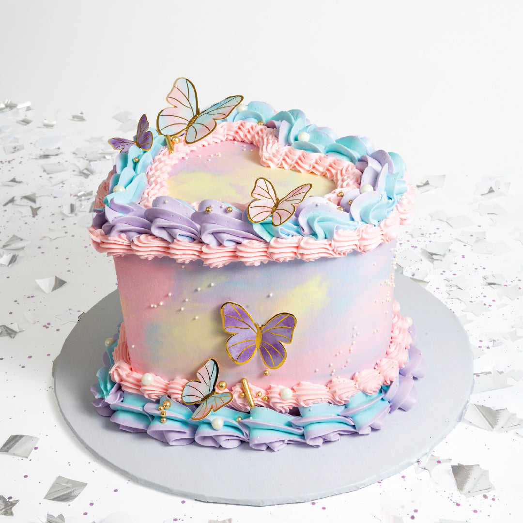 Taylor Swift Custom Heart Cake - Sweet E's Bake Shop - The Cake Shop