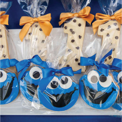Cookie Monster Cookies - Sweet E's Bake Shop - The Cake Shop