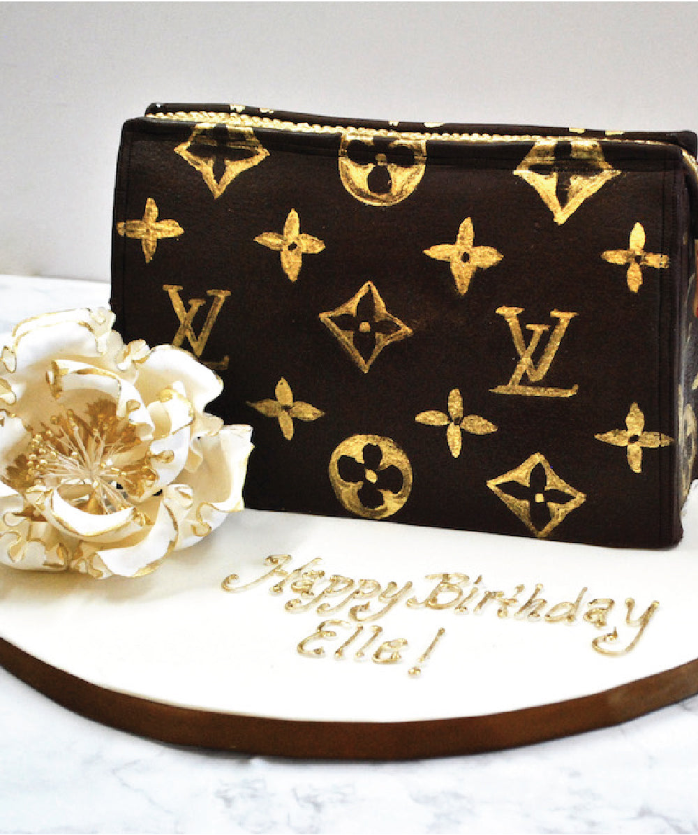 happy birthday louis vuitton cake￼