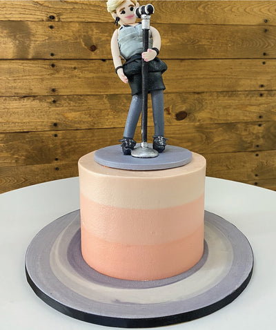 3D Singer Cake - Sweet E's Bake Shop - The Cake Shop