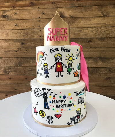Super Nanny Cake - Sweet E's Bake Shop - The Cake Shop
