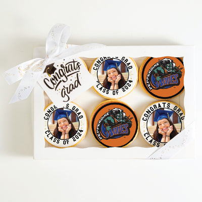 Custom Grad Cookies | Pepperdine University | Upload your photo - Sweet E's Bake Shop - The Cookie Shop