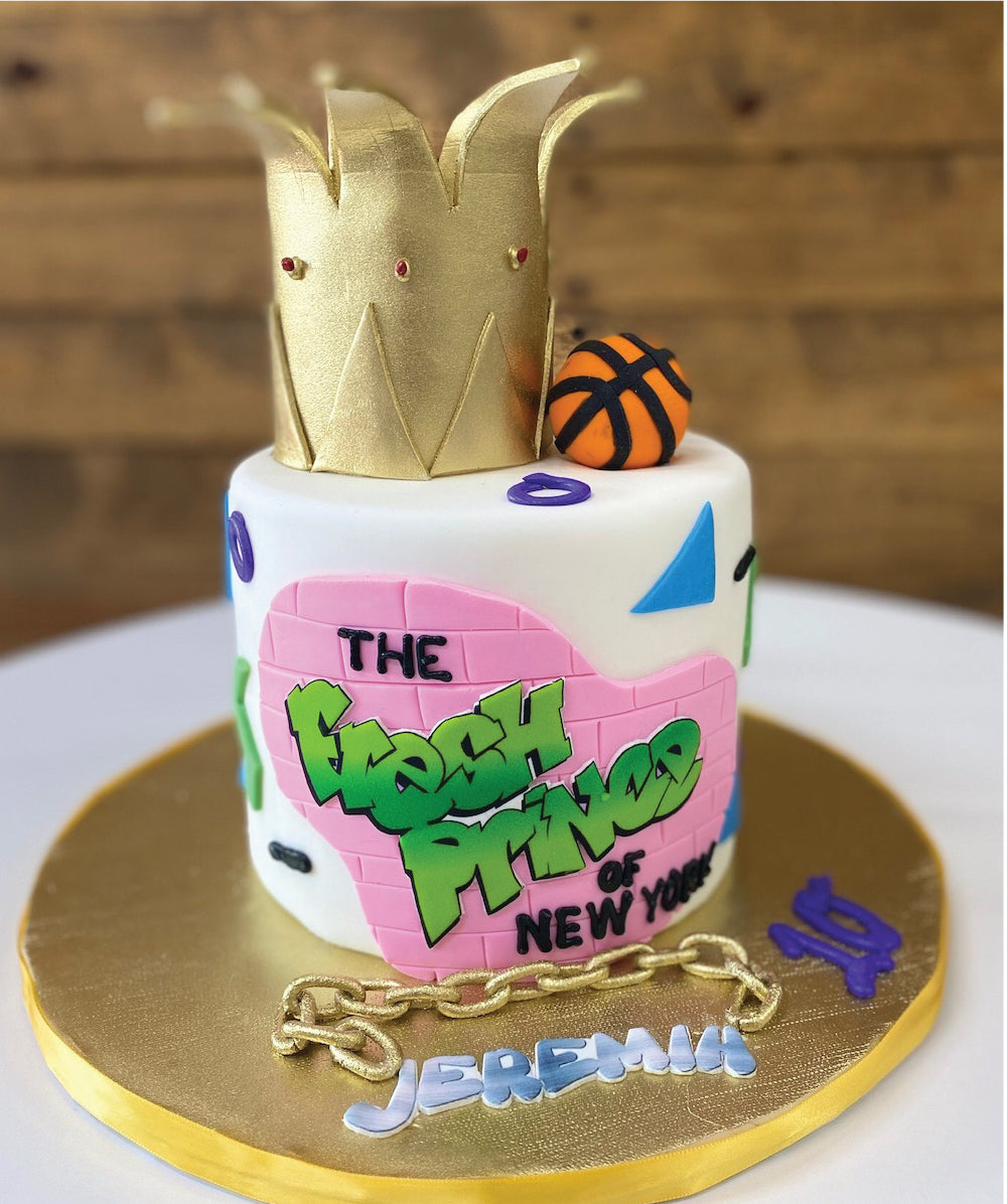 Fresh Prince Cake - Sweet E's Bake Shop - The Cake Shop
