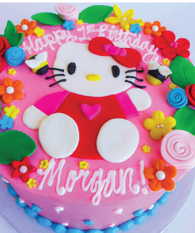 Hello Kitty Smash Cake - Sweet E's Bake Shop - The Cake Shop