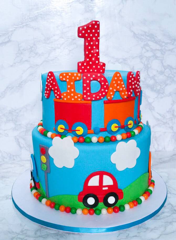 Auto Birthday Cake