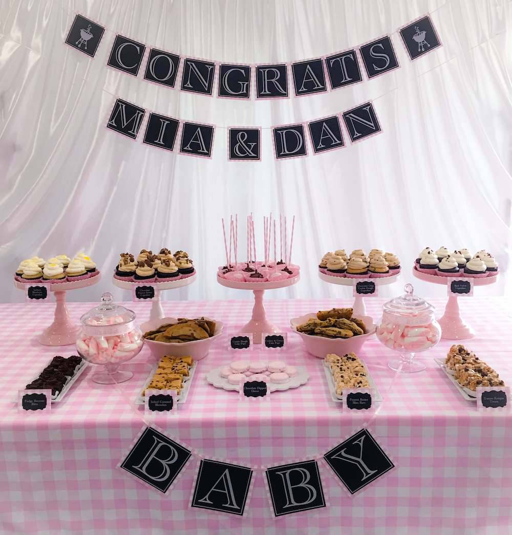 Baby Shower Dessert Table - Sweet E's Bake Shop