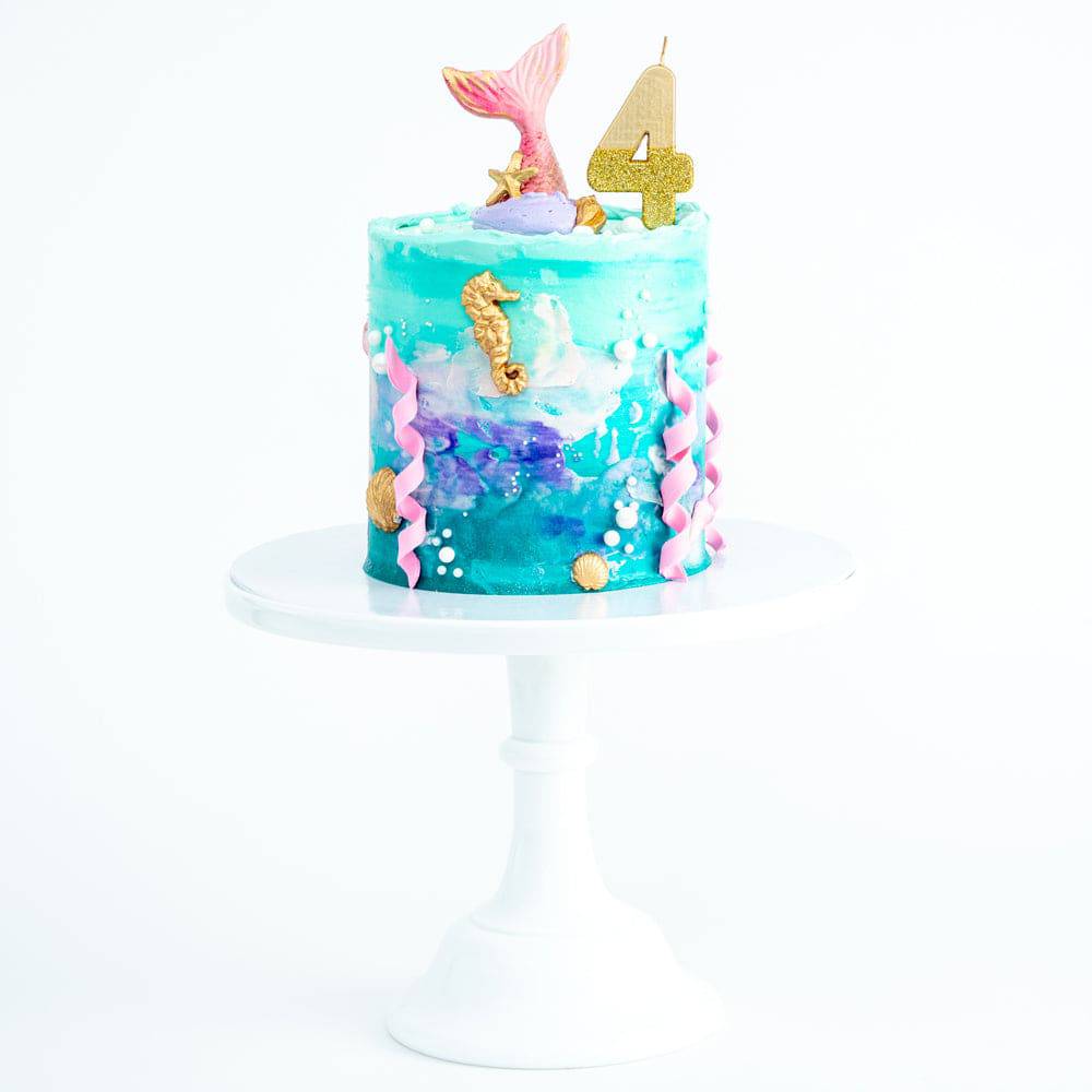 Mermaid Fantasy Cake - Sweet E's Bake Shop