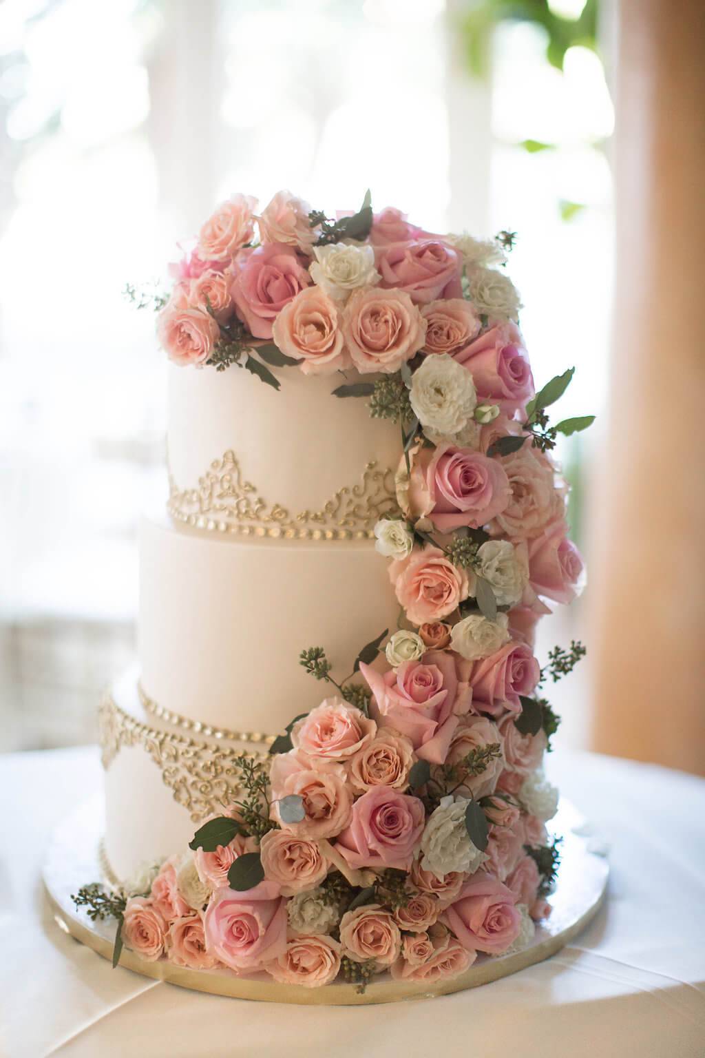 Pink Wedding Cakes With Flowers 60 Photos Vianawedding pink-wedding-cakes-with-flowers-60-photos-vianawedding