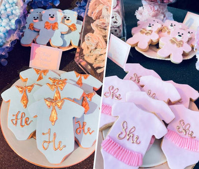 Gender Reveal Cookies - Sweet E's Bake Shop