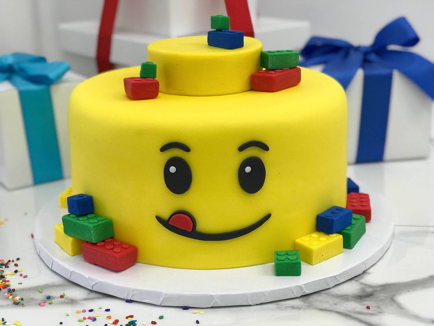 Lego Cake 1 - Sweet E's Bake Shop