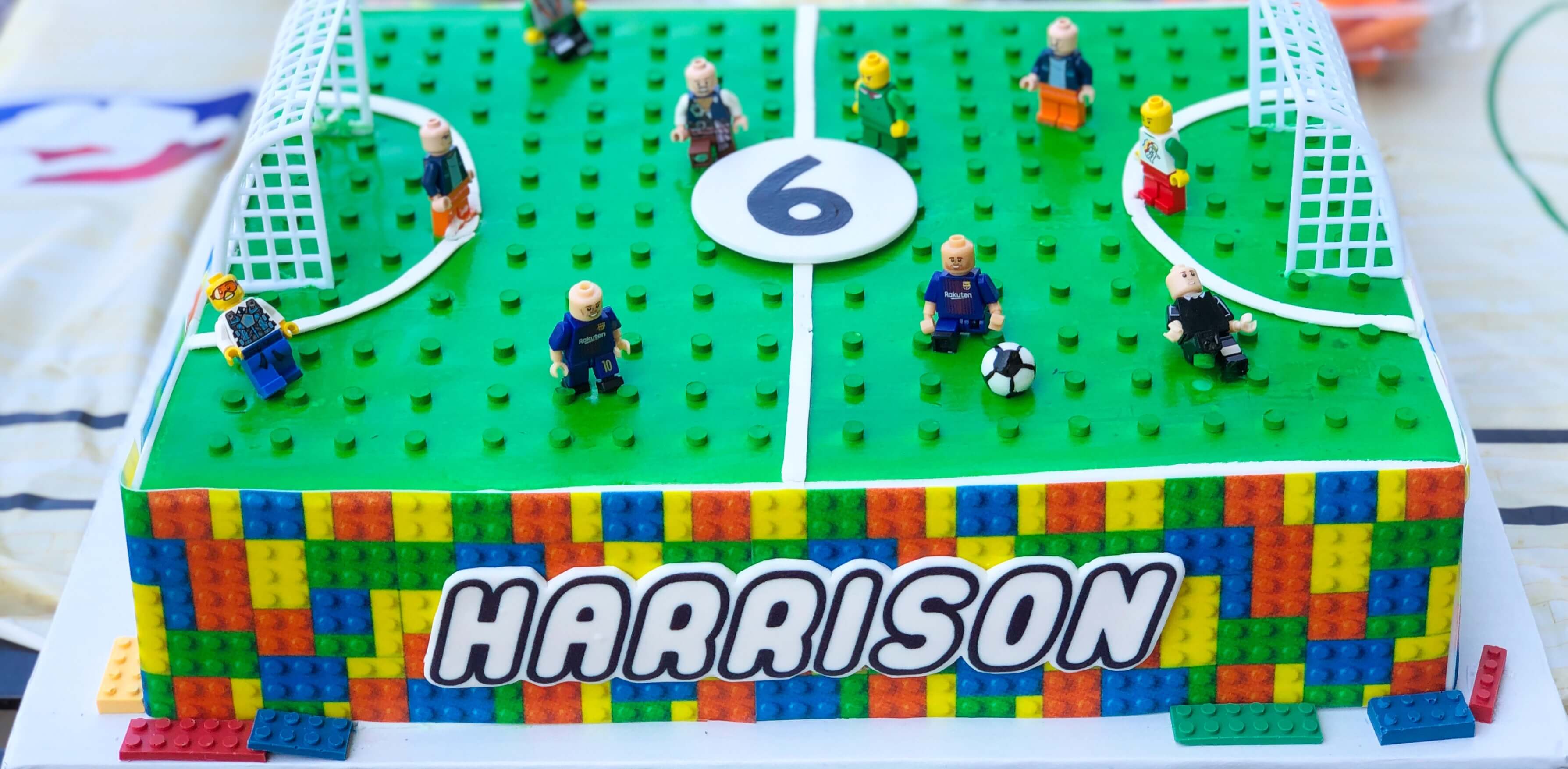 Lego sheet cake 2025