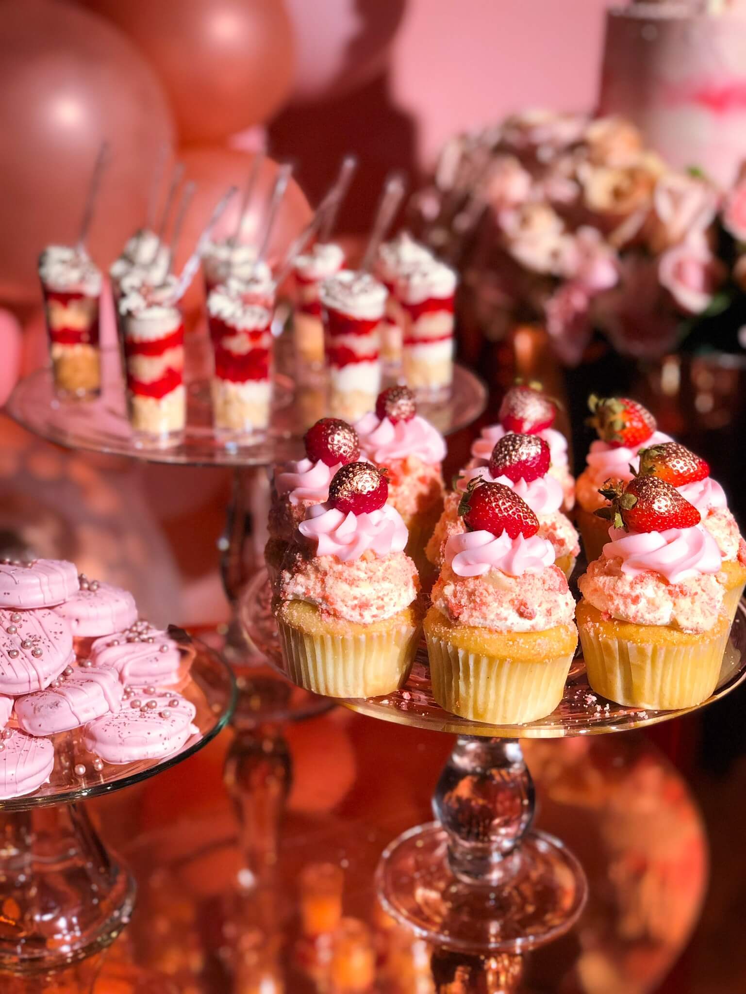 Pink And Rose Gold Desserts 2