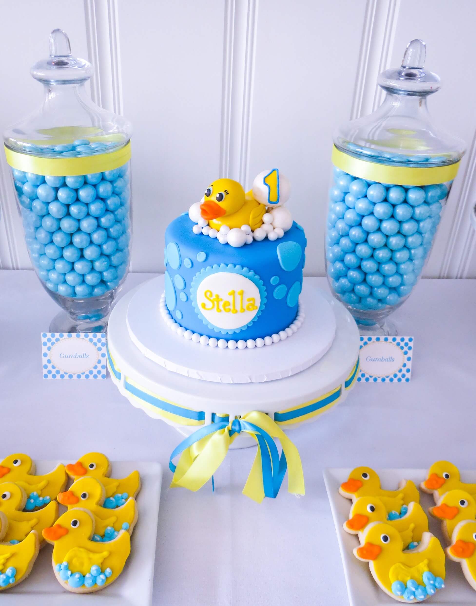 Rubber Ducky Cake