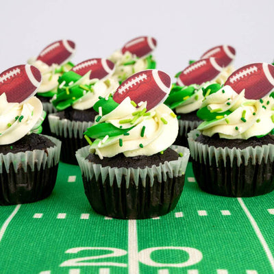 Football Cupcakes - Sweet E's Bake Shop