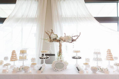 White Wedding Table 1 - Sweet E's Bake Shop