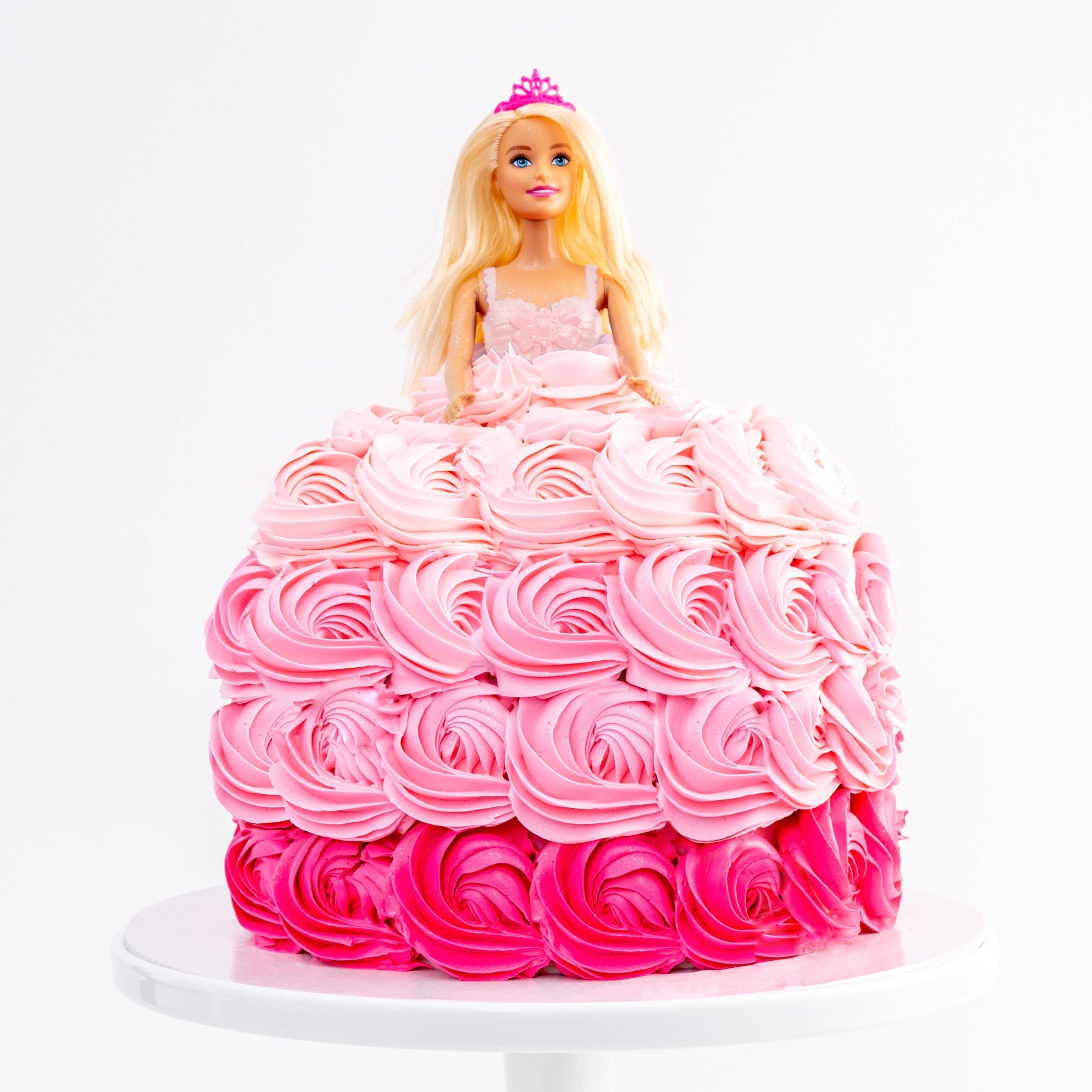 Barbie Doll Cake