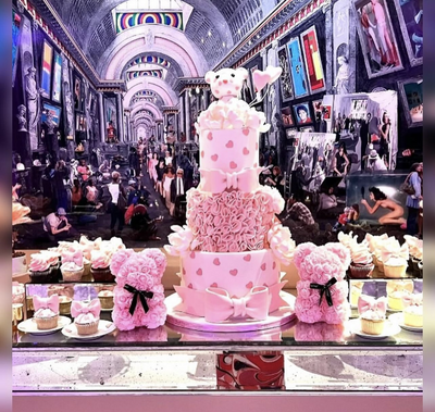 Ashley Benson's Enchanting Baby Shower Cake