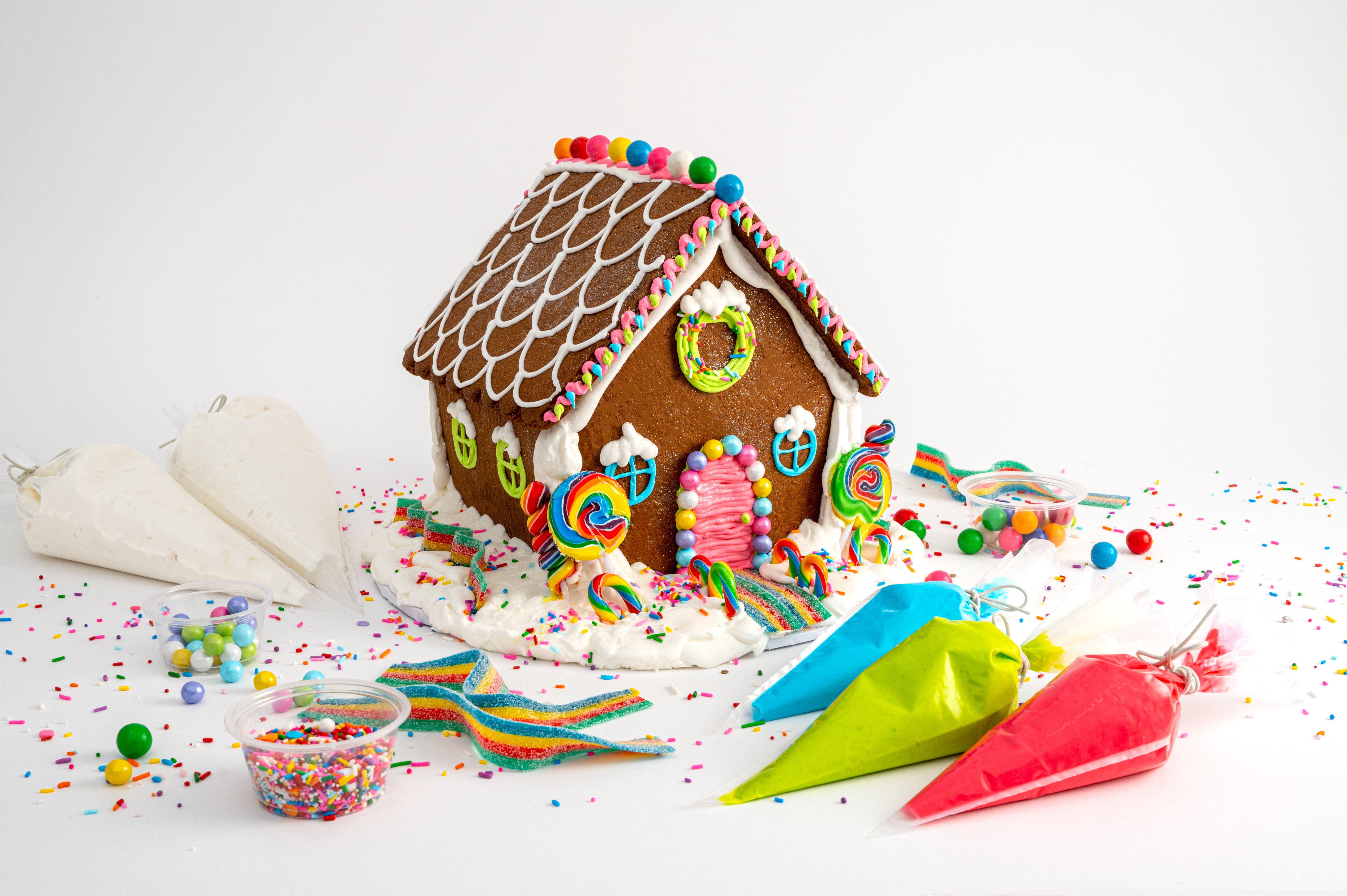 Gingerbread House Kit Cheerful Mini Gingerbread House Kit – Annie