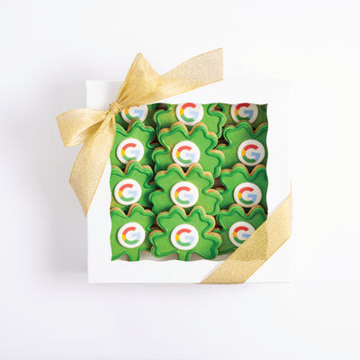 St. Patrick's Day Logo Cookie Gift Box - Sweet E's Bake Shop - Sweet E's Bake Shop