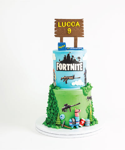 Fortnite Cake - Sweet E's Bake Shop - The Cake Shop