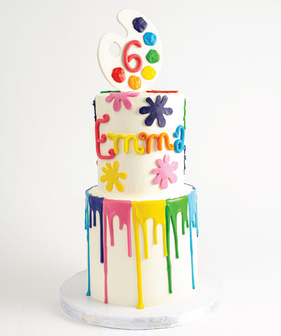 Artist Paint Cake - Sweet E's Bake Shop - The Cake Shop