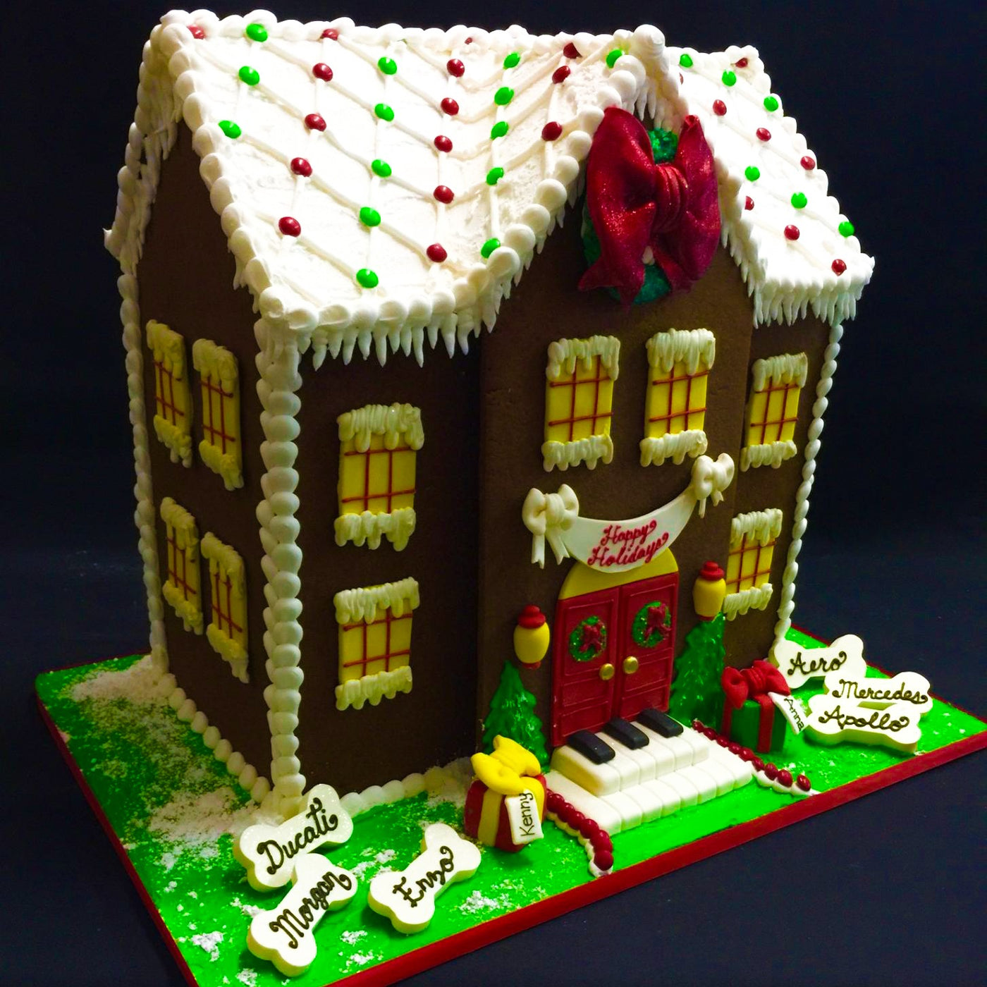 Custom Gingerbread House or Mansion - Sweet E's Bake Shop - Sweet E's Bake Shop