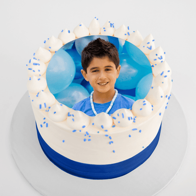 Custom Selfie Cake | Upload Your Artwork - Sweet E's Bake Shop