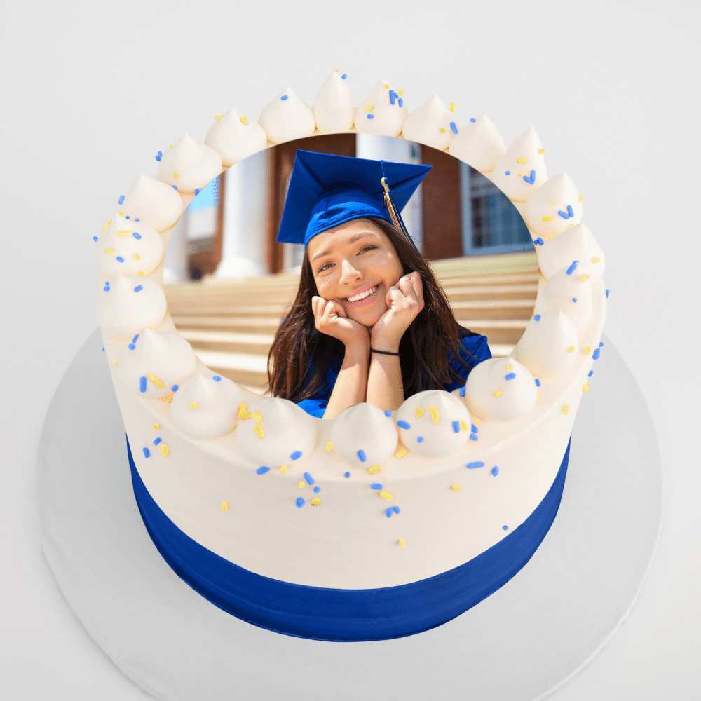 Custom Selfie Cake | Upload Your Artwork - Sweet E's Bake Shop