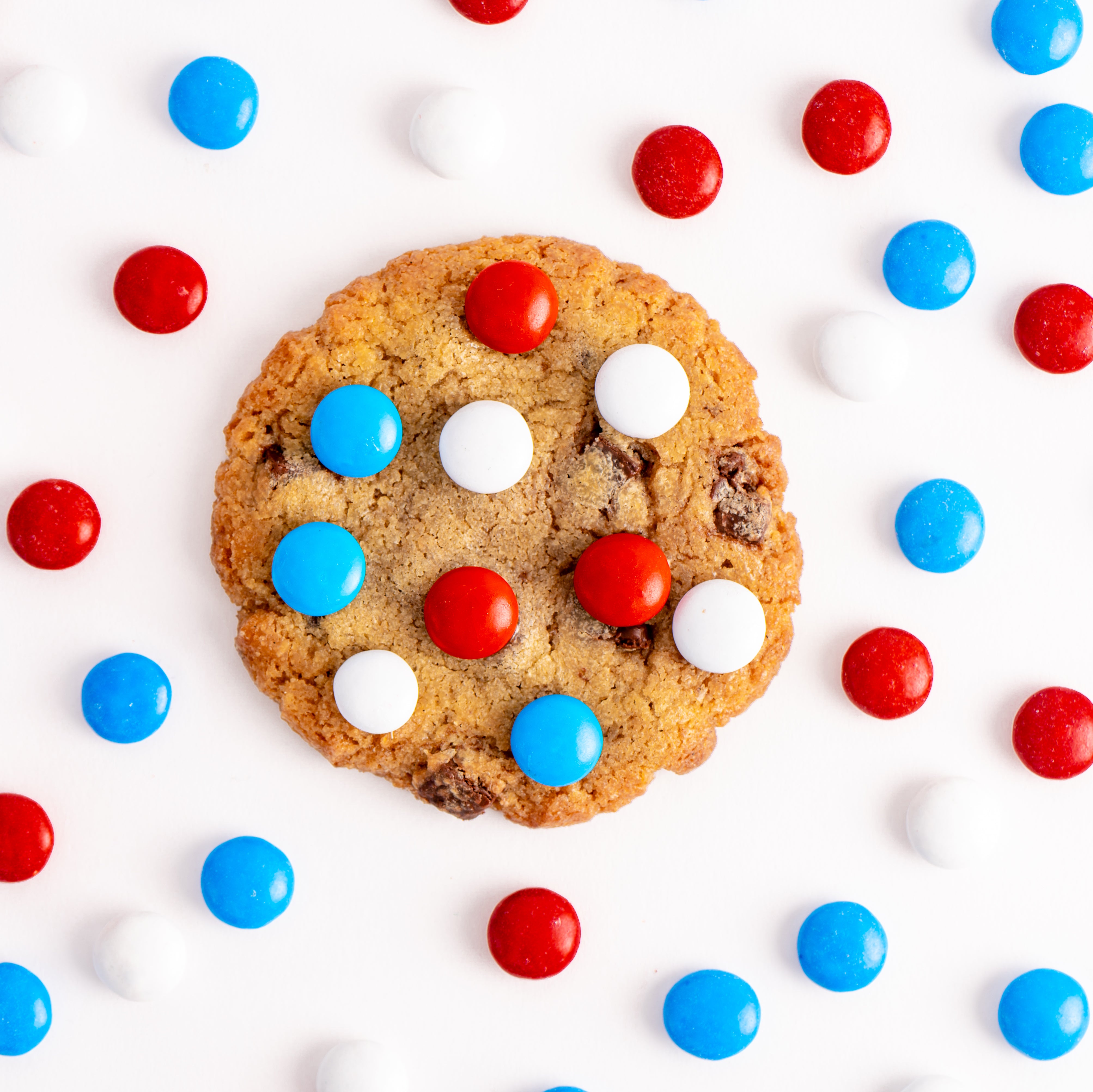 4th of July M M Cookies Delivered Nationwide