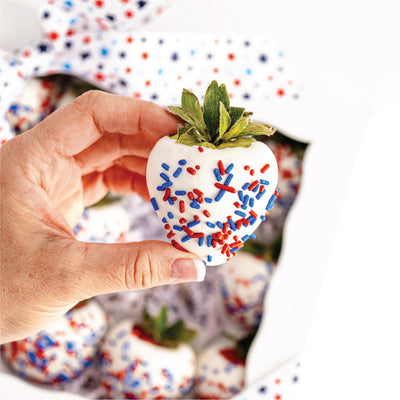 4th of July Chocolate Strawberries - Sweet E's Bake Shop - Sweet E's Bake Shop