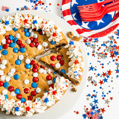 4th of July Cookie Cake - Sweet E's Bake Shop - The Cake Shop