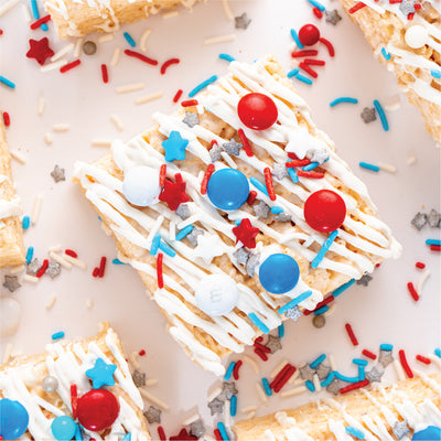 4th of July Rice Krispies Treats - Sweet E's Bake Shop - Sweet E's Bake Shop