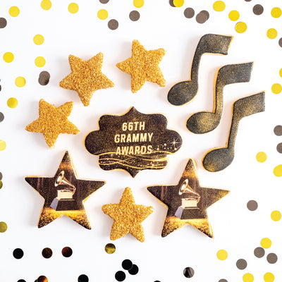 Grammy Award Cookie Gift Box - Sweet E's Bake Shop - The Cookie Shop