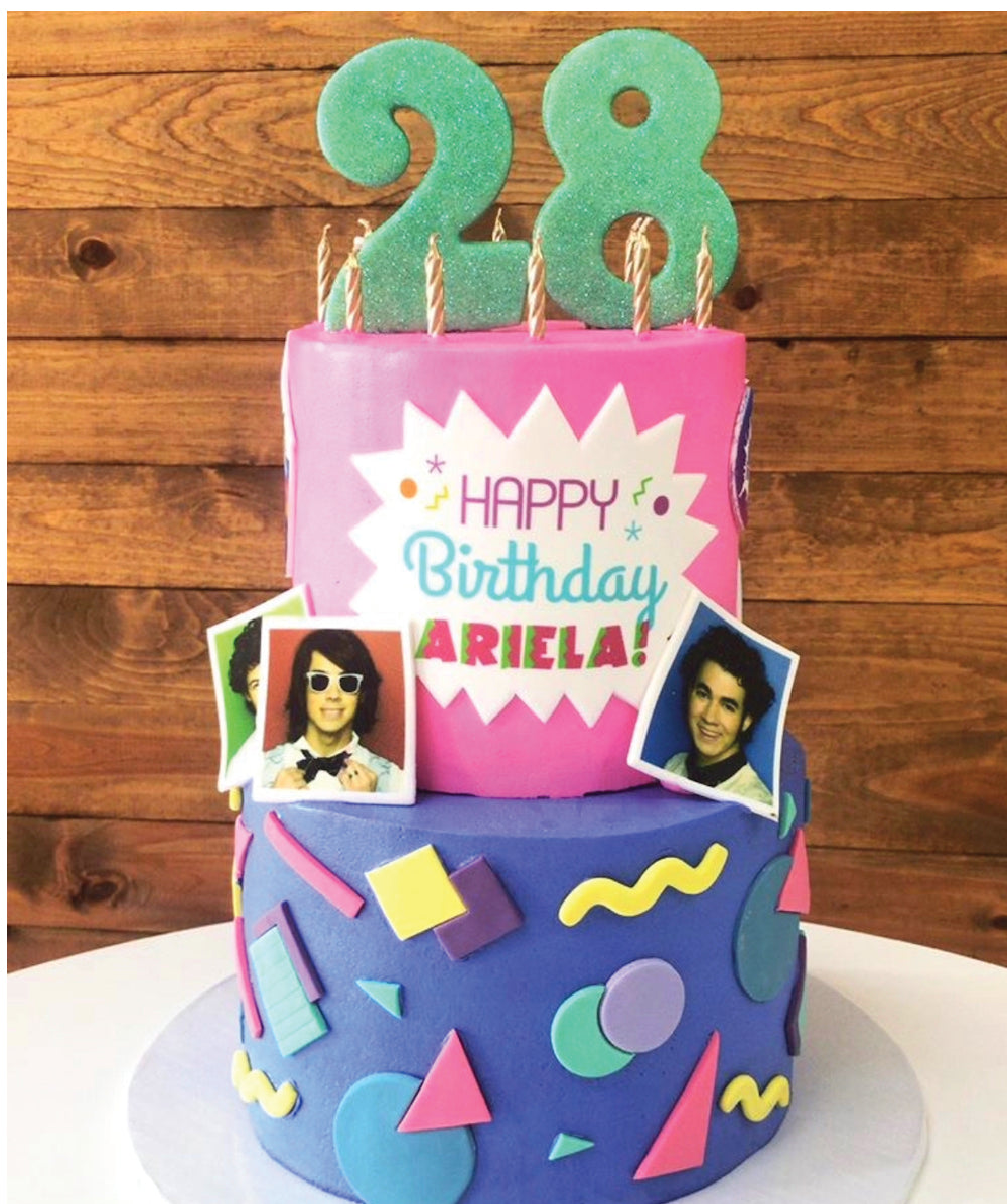 80s Pattern Cake 