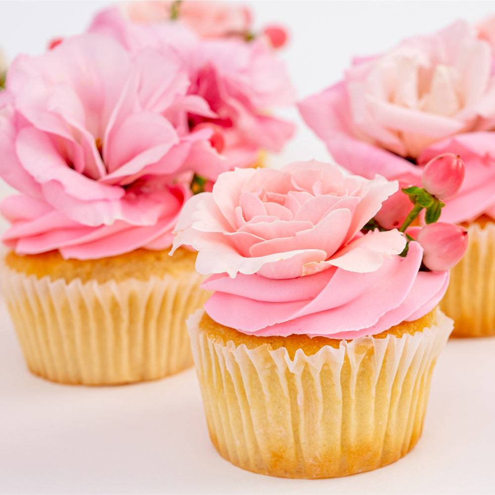 Spring Rose Bouquet Cupcakes Delivery Los Angeles