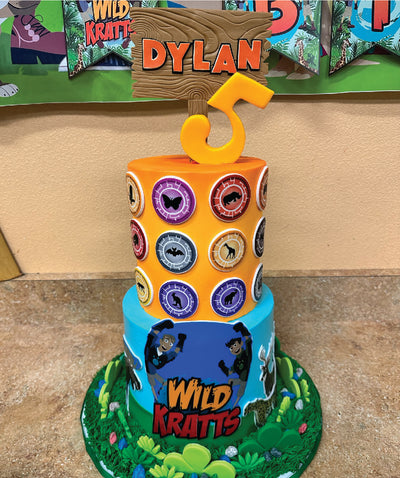 Wild Kratts Cake - Sweet E's Bake Shop - The Cake Shop