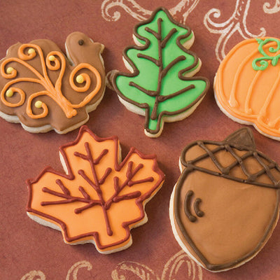 Autumn Fall Cookies | Custom Order - Sweet E's Bake Shop - Sweet E's Bake Shop